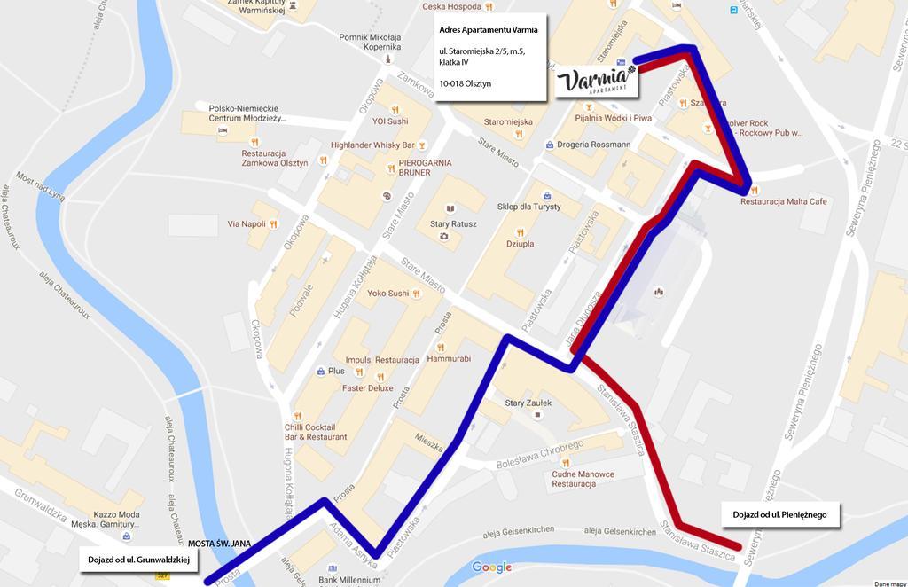 Apartament Varmia Olsztyn  Zewnętrze zdjęcie